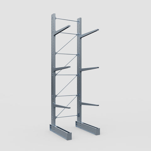 Cantilever Rack - Single Sided - Ultra Heavy Duty - Hot Dip Galvanized - Full Bay - Height 5791mm