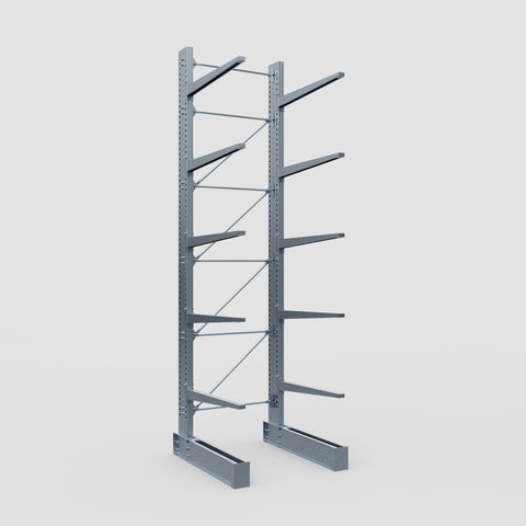 Cantilever Rack - Single Sided - Ultra Heavy Duty - Hot Dip Galvanized - Full Bay - Height 5791mm