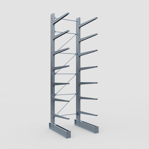 Cantilever Rack - Single Sided - Heavy Duty - Hot Dip Galvanized - Full Bay - Height 5791mm