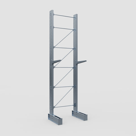 Cantilever Rack - Single Sided - Heavy Duty - Hot Dip Galvanized - Full Bay - Height 5791mm