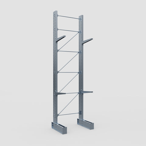 Cantilever Rack - Single Sided - Heavy Duty - Hot Dip Galvanized - Full Bay - Height 5791mm