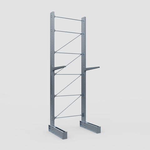 Cantilever Rack - Single Sided - Heavy Duty - Hot Dip Galvanized - Full Bay - Height 5791mm