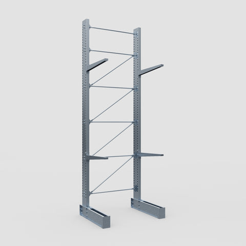 Cantilever Rack - Single Sided - Heavy Duty - Hot Dip Galvanized - Full Bay - Height 5791mm