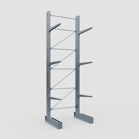 Cantilever Rack - Single Sided - Heavy Duty - Hot Dip Galvanized - Full Bay - Height 5791mm