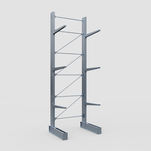 Cantilever Rack - Single Sided - Ultra Heavy Duty - Hot Dip Galvanized - Full Bay - Height 5791mm