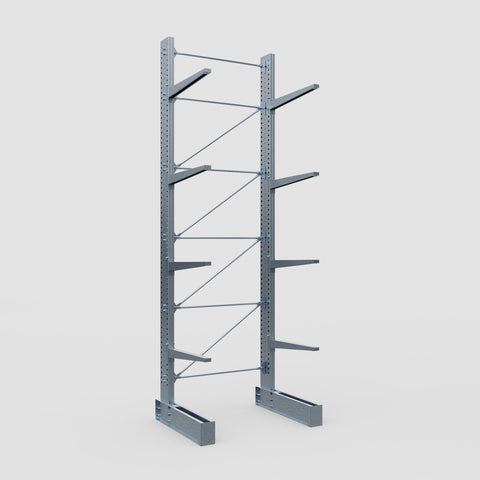 Cantilever Rack - Single Sided - Ultra Heavy Duty - Hot Dip Galvanized - Full Bay - Height 5791mm