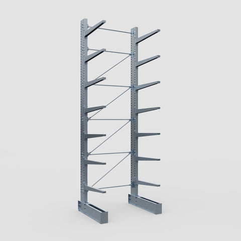 Cantilever Rack - Single Sided - Heavy Duty - Hot Dip Galvanized - Full Bay - Height 5791mm