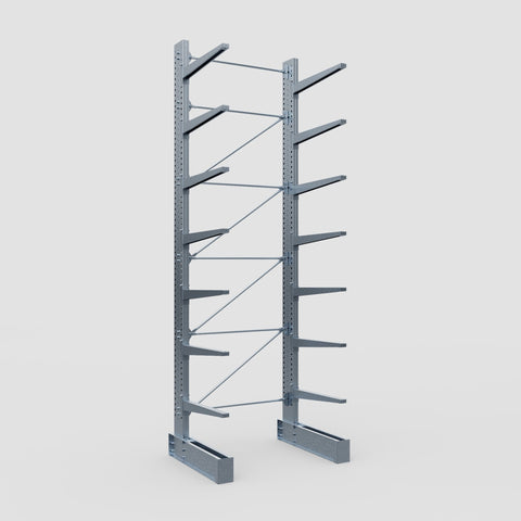 Cantilever Rack - Single Sided - Ultra Heavy Duty - Hot Dip Galvanized - Full Bay - Height 5791mm