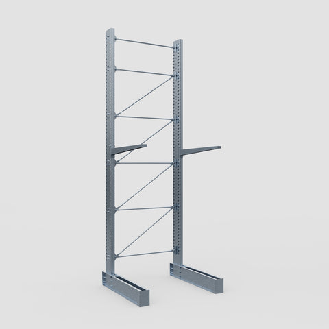 Cantilever Rack - Single Sided - Heavy Duty - Hot Dip Galvanized - Full Bay - Height 5791mm