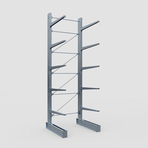 Cantilever Rack - Single Sided - Super Heavy Duty - Hot Dip Galvanized - Full Bay - Height 5791mm