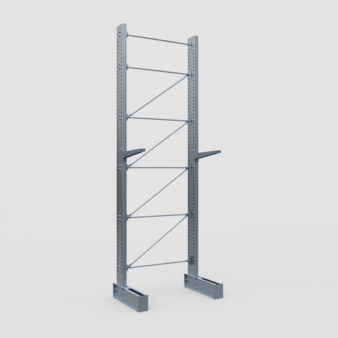 Cantilever Rack - Single Sided - Heavy Duty - Hot Dip Galvanized - Full Bay - Height 5791mm