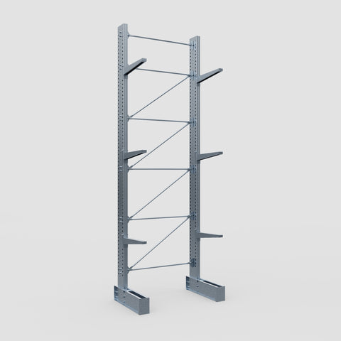 Cantilever Rack - Single Sided - Heavy Duty - Hot Dip Galvanized - Full Bay - Height 5791mm