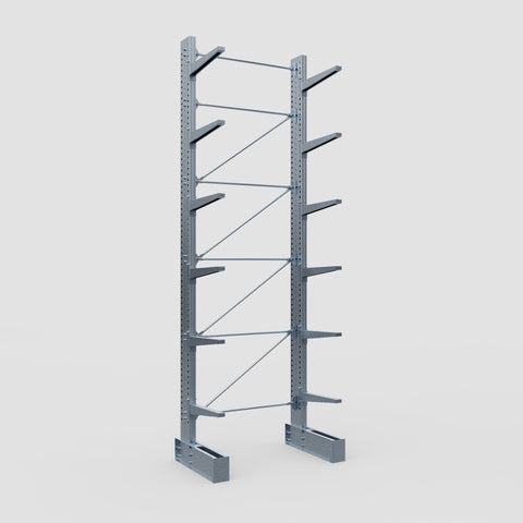 Cantilever Rack - Single Sided - Heavy Duty - Hot Dip Galvanized - Full Bay - Height 5791mm