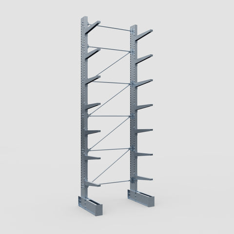 Cantilever Rack - Single Sided - Heavy Duty - Hot Dip Galvanized - Full Bay - Height 5791mm