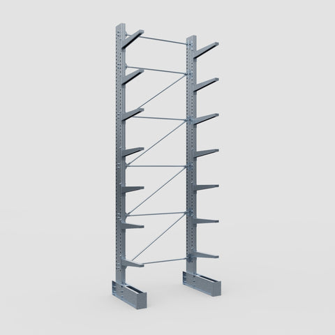 Cantilever Rack - Single Sided - Super Heavy Duty - Hot Dip Galvanized - Full Bay - Height 5791mm