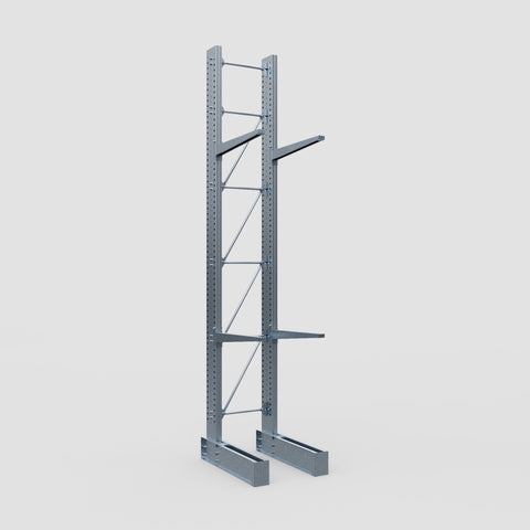 Cantilever Rack - Single Sided - Ultra Heavy Duty - Hot Dip Galvanized - Full Bay - Height 5791mm