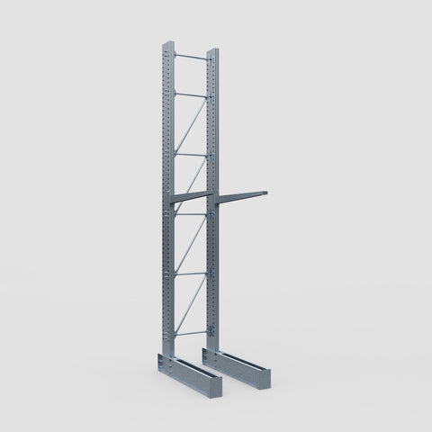 Cantilever Rack - Single Sided - Heavy Duty - Hot Dip Galvanized - Full Bay - Height 5791mm