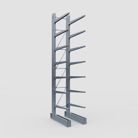 Cantilever Rack - Single Sided - Ultra Heavy Duty - Hot Dip Galvanized - Full Bay - Height 5791mm