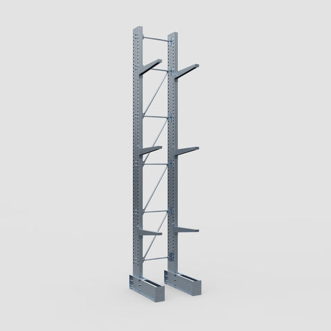 Cantilever Rack - Single Sided - Ultra Heavy Duty - Hot Dip Galvanized - Full Bay - Height 5791mm