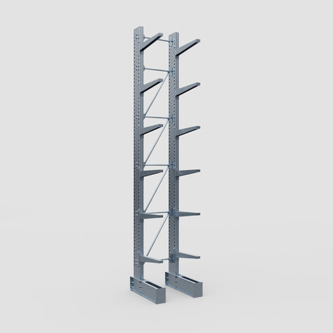 Cantilever Rack - Single Sided - Heavy Duty - Hot Dip Galvanized - Full Bay - Height 5791mm