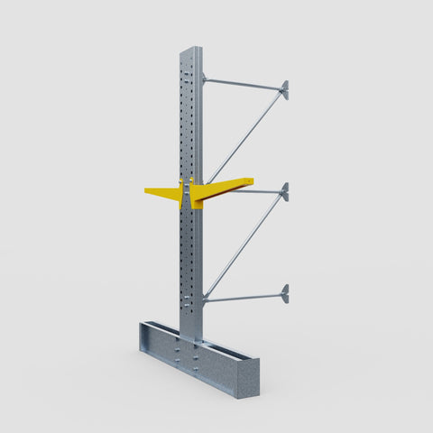 Cantilever Rack - Double Sided - Super Heavy Duty - Powder Coated - Add-On Bay - Height 4267mm