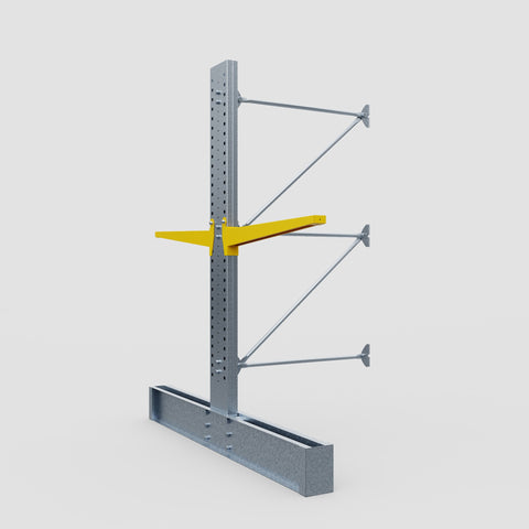 Cantilever Rack - Double Sided - Heavy Duty - Powder Coated - Add-On Bay - Height 3048mm