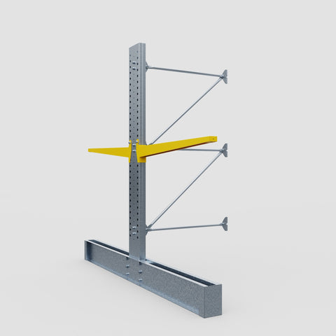Cantilever Rack - Double Sided - Super Heavy Duty - Powder Coated - Add-On Bay - Height 4267mm