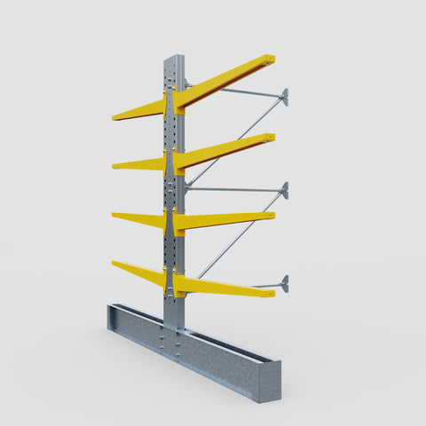 Cantilever Rack - Double Sided - Ultra Heavy Duty - Powder Coated - Add-On Bay - Height 4267mm