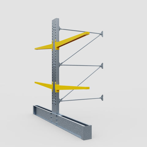 Cantilever Rack - Double Sided - Super Heavy Duty - Powder Coated - Add-On Bay - Height 4267mm