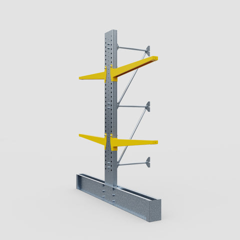 Cantilever Rack - Double Sided - Heavy Duty - Powder Coated - Add-On Bay - Height 3048mm