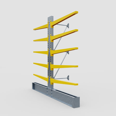 Cantilever Rack - Double Sided - Ultra Heavy Duty - Powder Coated - Add-On Bay - Height 4267mm