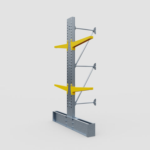 Cantilever Rack - Double Sided - Heavy Duty - Powder Coated - Add-On Bay - Height 3048mm