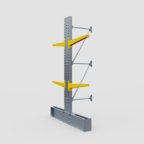 Cantilever Rack - Double Sided - Super Heavy Duty - Powder Coated - Add-On Bay - Height 4267mm
