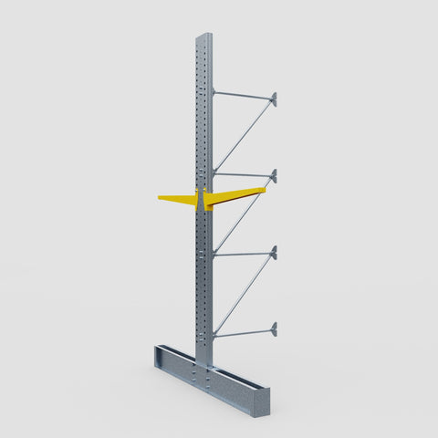 Cantilever Rack - Double Sided - Ultra Heavy Duty - Powder Coated - Add-On Bay - Height 4877mm