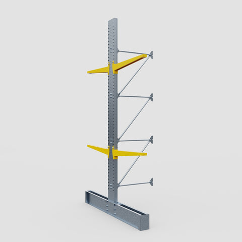 Cantilever Rack - Double Sided - Super Heavy Duty - Powder Coated - Add-On Bay - Height 4877mm