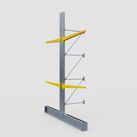 Cantilever Rack - Double Sided - Heavy Duty - Powder Coated - Add-On Bay - Height 4572mm