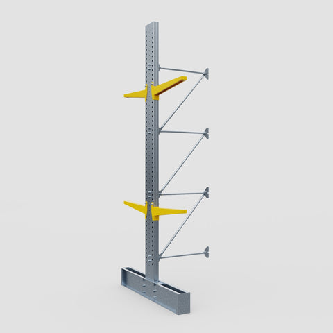 Cantilever Rack - Double Sided - Super Heavy Duty - Powder Coated - Add-On Bay - Height 4877mm