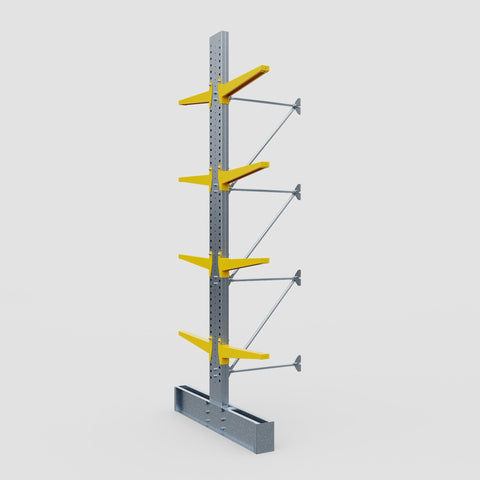 Cantilever Rack - Double Sided - Ultra Heavy Duty - Powder Coated - Add-On Bay - Height 4877mm