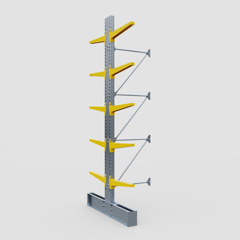 Cantilever Rack - Double Sided - Ultra Heavy Duty - Powder Coated - Add-On Bay - Height 4877mm