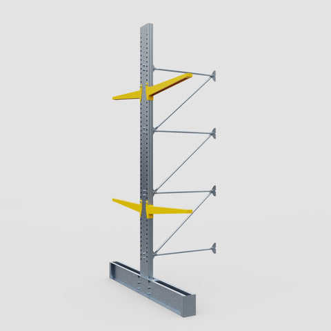 Cantilever Rack - Double Sided - Super Heavy Duty - Powder Coated - Add-On Bay - Height 4877mm
