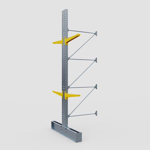 Cantilever Rack - Double Sided - Ultra Heavy Duty - Powder Coated - Add-On Bay - Height 4877mm