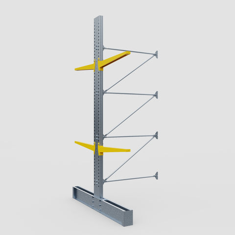 Cantilever Rack - Double Sided - Heavy Duty - Powder Coated - Add-On Bay - Height 4572mm