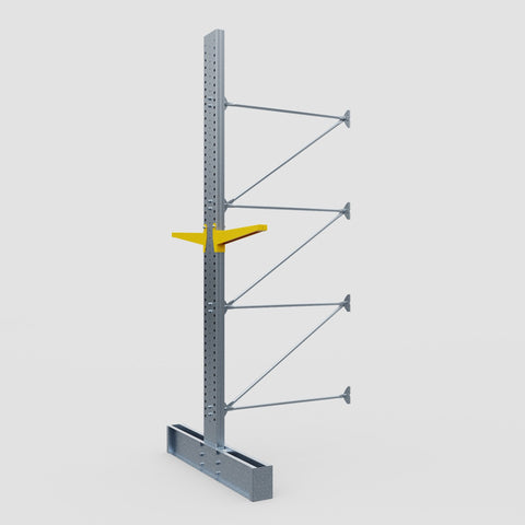 Cantilever Rack - Double Sided - Super Heavy Duty - Powder Coated - Add-On Bay - Height 4877mm