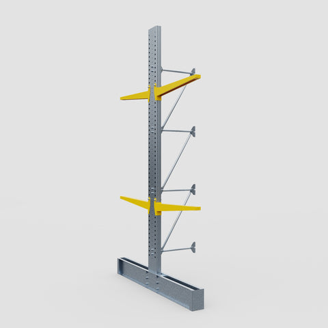 Cantilever Rack - Double Sided - Heavy Duty - Powder Coated - Add-On Bay - Height 4572mm