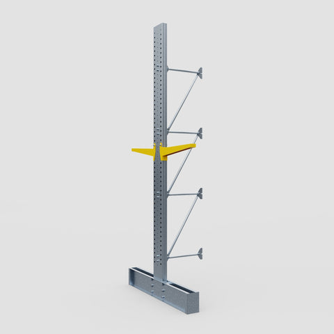 Cantilever Rack - Double Sided - Ultra Heavy Duty - Powder Coated - Add-On Bay - Height 4877mm