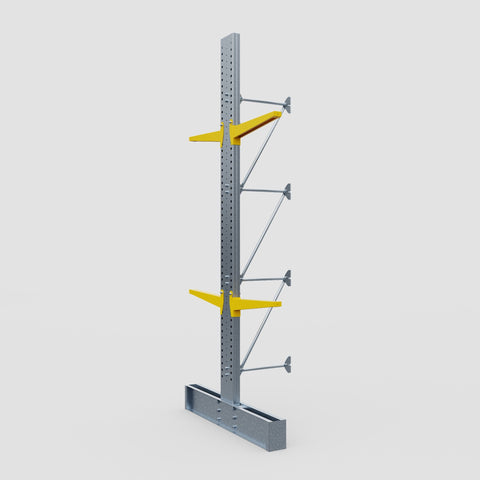 Cantilever Rack - Double Sided - Super Heavy Duty - Powder Coated - Add-On Bay - Height 4877mm