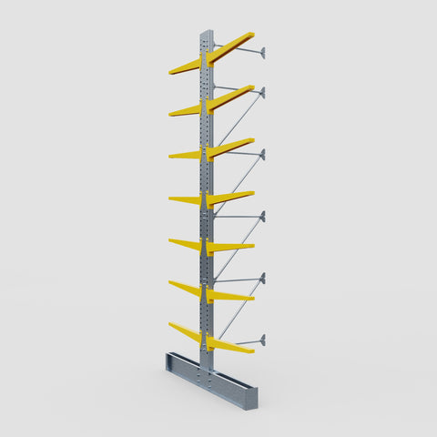 Cantilever Rack - Double Sided - Heavy Duty - Powder Coated - Add-On Bay - Height 5791mm