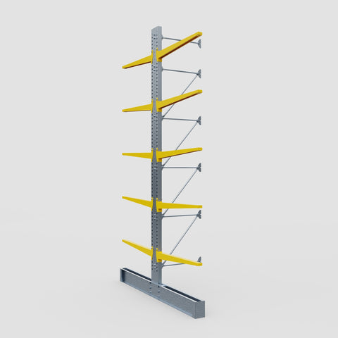 Cantilever Rack - Double Sided - Super Heavy Duty - Powder Coated - Add-On Bay - Height 5791mm