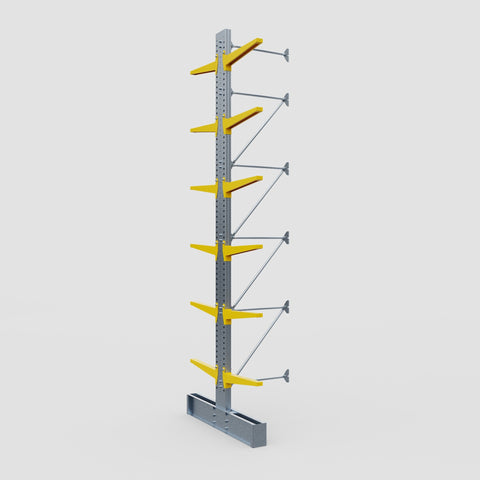 Cantilever Rack - Double Sided - Super Heavy Duty - Powder Coated - Add-On Bay - Height 5791mm