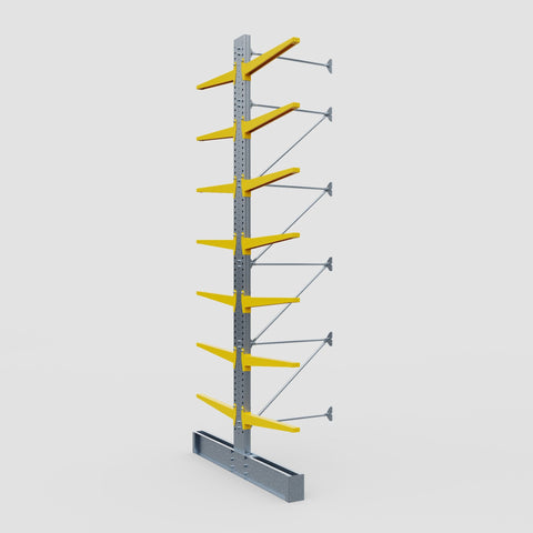 Cantilever Rack - Double Sided - Ultra Heavy Duty - Powder Coated - Add-On Bay - Height 5791mm